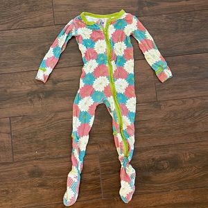 KicKee Pants pajamas. Size 12-18 months. Zipper.